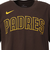 エムエルビー（MLB）野球ウェア ワードマーク コットン半袖Tシャツ サンディエゴ パドレス N199-20Q-PYP-0U5