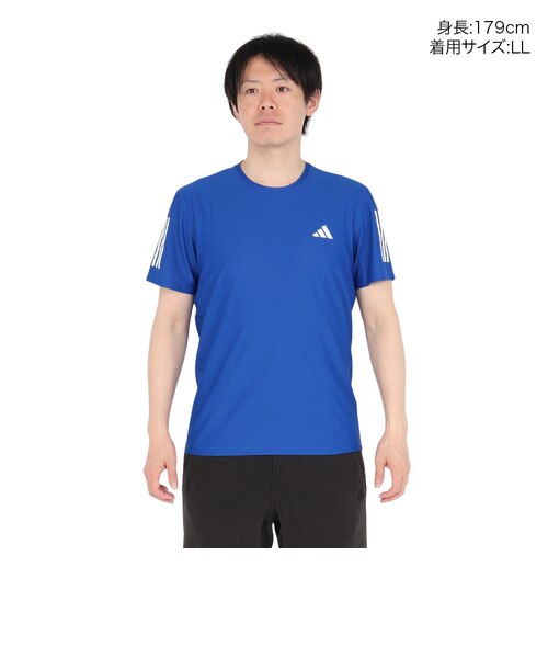 アディダス（adidas）オウン ザ ラン 半袖Tシャツ IKM76-JC9786