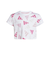 アディダス（adidas）ジュニア シーズナル エッセンシャルズ ロゴ セレブレーション クロップTシャツ KTD35-JC7710