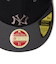 ニューエラ（NEW ERA）キャップ RC 59FIFTY 黒 S-Lサイズ フラットバイザー トラッカー ニューヨーク・ヤンキース 14388379