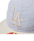 ニューエラ（NEW ERA）キャップ RC 59FIFTY ライトグレー S-Lサイズ フラットバイザー トラッカー ロサンゼルス・ドジャース 1438838…