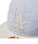 ニューエラ（NEW ERA）キャップ RC 59FIFTY ライトグレー S-Lサイズ フラットバイザー トラッカー ロサンゼルス・ドジャース 1438838…