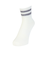 クー（Coo.）靴下 アンクルソックス 3足組 オフホワイト 25-28センチ LGYDGYBLU 894CO5GSA0052 LGY 抗菌 防臭 おしゃれ …