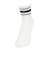 クー（Coo.）靴下 アンクルソックス 3足組 オフホワイト 25-28センチ LGNGRNNVY 894CO5GSA0054 LGN 抗菌 防臭 おしゃれ …