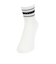 クー（Coo.）靴下 アンクルソックス 3足組 オフホワイト 25-28センチ LGNGRNNVY 894CO5GSA0054 LGN 抗菌 防臭 おしゃれ …
