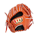 ウイルソン（Wilson）硬式用グラブ 投手用 ユーティリティ用 野球グローブ 一般 スタッフ デュアル 33型 WBW102886