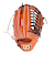 ウイルソン（Wilson）硬式用グラブ 外野手用 野球グローブ 一般 スタッフ デュアル D8型 WBW102919