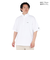 ニューエラ（NEW ERA）半袖 オーバーサイズド パフォーマンス ハーフジップ Tシャツ WHI 14410158