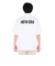 ニューエラ（NEW ERA）半袖 オーバーサイズド パフォーマンス ハーフジップ Tシャツ WHI 14410158