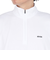 ニューエラ（NEW ERA）半袖 オーバーサイズド パフォーマンス ハーフジップ Tシャツ WHI 14410158