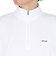 ニューエラ（NEW ERA）半袖 オーバーサイズド パフォーマンス ハーフジップ Tシャツ WHI 14410158