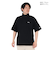 ニューエラ（NEW ERA）半袖 オーバーサイズド パフォーマンス ハーフジップ Tシャツ BLK 14410159