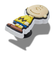 クロックス（crocs）ジビッツチャーム チャーリー ブラウン 10014897