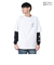 ベンデイビス（BEN DAVIS）長袖 半袖 レイヤードTシャツセット タギングロゴ 25380047-WHT