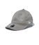 ニューエラ（NEW ERA）キャップ 9THIRTY ベーシック ノンウォッシュコットン グレー Mサイズ 14525061 ロゴ無し 無地 シンプル おしゃれ