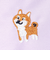 バックパック ガールズ QF25B004 PUL 紫 アニマル柄 犬 猫 動物 リュックサック カジュアル お出かけ レジャー アウトドア