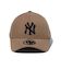 ニューエラ（NEW ERA）キャップ 9FORTY ニューヨーク・ヤンキース カーキ×ブラック 56.8-60.6センチ 14525012 サイズ調整可