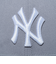 ニューエラ（NEW ERA）キャップ 9FORTY ニューヨーク・ヤンキース グレー×ホワイト 14525013