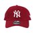 ニューエラ（NEW ERA）キャップ 9TWENTY ニューヨーク・ヤンキース ウォッシュドコットン カーディナル×ホワイト Mサイズ 14525119