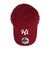 ニューエラ（NEW ERA）キャップ 9TWENTY ニューヨーク・ヤンキース ウォッシュドコットン カーディナル×ホワイト Mサイズ 14525119