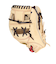 ミズノ（MIZUNO）少年軟式 グラブ オールラウンド用 野球グローブ ウィルドライブ RED IBE 1AJGY32420 8057
