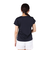 プリンス（PRINCE）テニスウェア レディース 半袖Tシャツ 吸水速乾・UPF50 WS5055 127 NVY