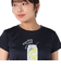 プリンス（PRINCE）テニスウェア レディース 半袖Tシャツ 吸水速乾・UPF50 WS5055 127 NVY