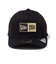 ニューエラ（NEW ERA）キャップ 9FIFTY ストレッチスナップ ボックスロゴ ブラック×ゴールド Mサイズ 14524915 サイズ調整可能