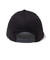 ニューエラ（NEW ERA）キャップ 9FIFTY ストレッチスナップ ボックスロゴ ブラック×ゴールド Mサイズ 14524915 サイズ調整可能