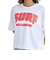 ビラボン（BILLABONG）SURF WIDE クロップド半袖Tシャツ BF01C204 WHT