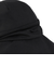 クー（Coo.）ピンチキャスケット 黒 898CO5ST0010 BLK UVカット 紫外線対策 紫外線予防 吸汗速乾 接触冷感 シンプル 庭仕事 畑仕事