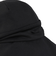 クー（Coo.）ピンチキャスケット 黒 898CO5ST0010 BLK UVカット 紫外線対策 紫外線予防 吸汗速乾 接触冷感 シンプル 庭仕事 畑仕事