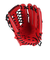 ミズノ（MIZUNO）ソフトボール用グラブ グローブ 外野手用 ウィルドライブ レッド IBE 1AJGS32407 7009