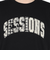 セッションズ（SESSIONS）クラフト ロゴ 半袖Tシャツ 257223 BLK
