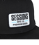 セッションズ（SESSIONS）ワッペンBBキャップ 黒 25080289 BLK スポーツキャップ ファッションおしゃれ カジュアル シンプル 日焼け対策