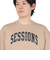 セッションズ（SESSIONS）クラック ロゴ 半袖Tシャツ 257226 BEG