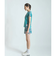 アドミラル ゴルフ（Admiral GOLF）テニスウェア ショルダーラインフラワーTシャツ ATLA514-GRN