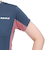 アドミラル（Admiral）テニスウェア サイドフレアヘムグラフィックTシャツ ATLA503-NVY