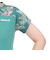 アドミラル（Admiral）テニスウェア バックスリットフラワーTシャツ ATLA513-GRN