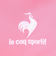 ルコックスポルティフ（lecoqsportif）エコペットショートスリーブシャツ QMWTJA30Z STP