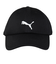 プーマ（PUMA）帽子 トレーニング メッシュ アジアフィット キャップ 黒 02657101 プーマキャット エアメッシュ 吸汗速乾 汗止めバンド