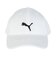 プーマ（PUMA）帽子 トレーニング メッシュ アジアフィット キャップ 白 02657103 プーマキャット エアメッシュ 吸汗速乾 汗止めバンド