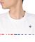 ルコックスポルティフ（lecoqsportif）テニスウェア トリコロールプリントゲームシャツ LN4FHT90M WH00
