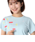ルコックスポルティフ（lecoqsportif）テニスウェア レディース 接触冷感グラフィックゲームシャツ LN5SHT50L BL00