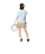 ルコックスポルティフ（lecoqsportif）テニスウェア レディース 接触冷感グラフィックゲームシャツ LN5SHT50L BL00