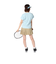 ルコックスポルティフ（lecoqsportif）テニスウェア レディース 接触冷感グラフィックゲームシャツ LN5SHT50L BL00
