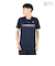 ルコックスポルティフ（lecoqsportif）テニスウェア トリコロールプリントゲームシャツ LN4FHT90M NV00