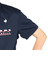 ルコックスポルティフ（lecoqsportif）テニスウェア トリコロールプリントゲームシャツ LN4FHT90M NV00