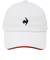 ルコックスポルティフ（lecoqsportif）テニス キャップ 帽子 フレンチテールキャップ LN5SCP20L WHNV