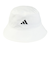 アディダス（adidas）帽子 クラシック バケットハット 白 54-57cm KUX49-JG3661 ハット バケハ 日差し対策 暑さ対策